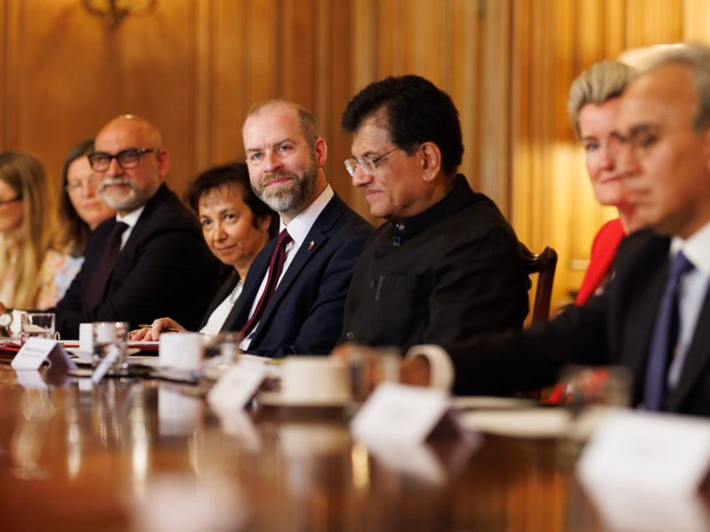 Business secretary Jonathan Reynolds hosted an India business roundtable last month