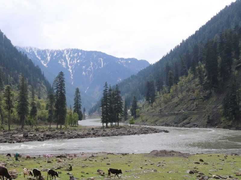 Neelum River, Kashmir, Pakistan