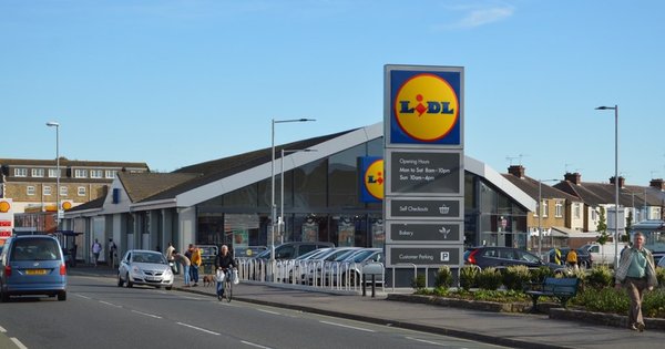 The outside of a Lidl store in Fratton